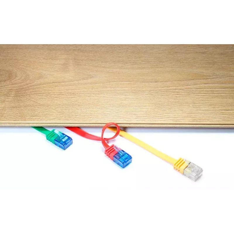 Verkkokaapeli Goobay CAT6a U/UTP 2 m punainen
