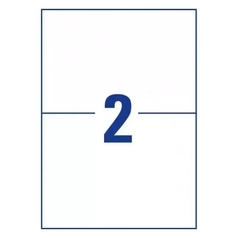 Tarra-arkit Avery Zweckform malli 6176 – tulostettavat arkit 210 × 148 mm, pakkauskoko