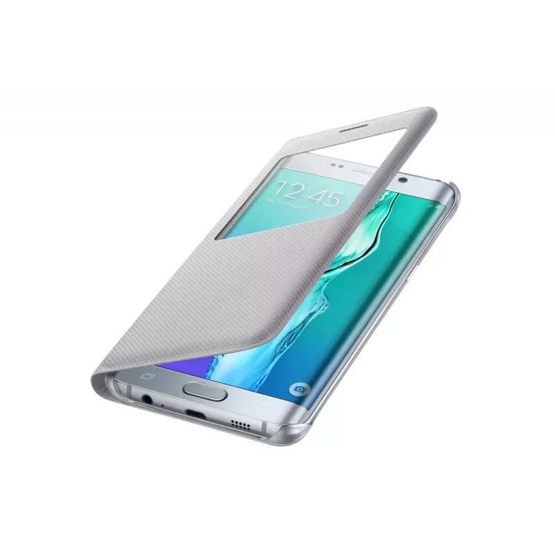 Samsung EF-CG928 puhelinkotelo folio hopea