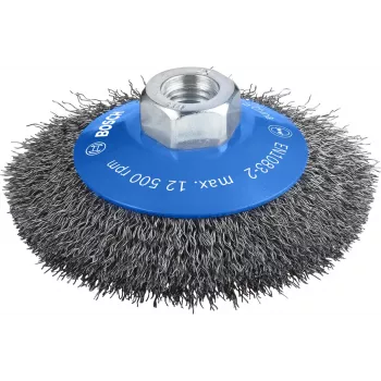 Esikiillotus harja Bosch Clean for Metal Tapered Brushes Crimped Wire