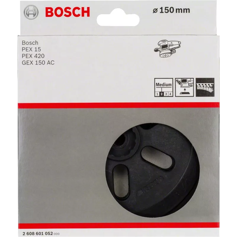 Bosch 2 608 601 052 hiomatarvike, 1 kpl, hiomalevy