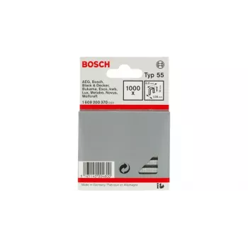 Kapeaselkäiset niitit Bosch tyyppi 55 1609200370, 10 mm, 1000 kpl