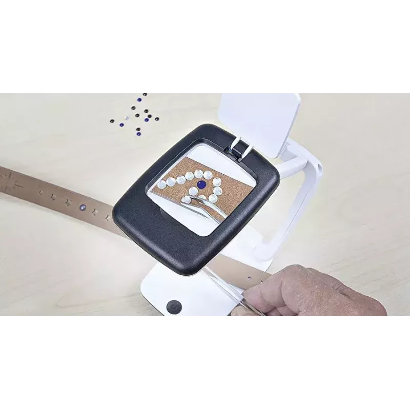 Suurennuslasi WEDO 271 75101 musta valkoinen
