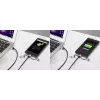USB-kaapeli Renkforce RF-4600467 0,5m USB A USB C/Micro-USB B/Lightning harmaa