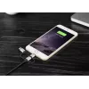 USB-kaapeli Renkforce RF-4600467 0,5m USB A USB C/Micro-USB B/Lightning harmaa