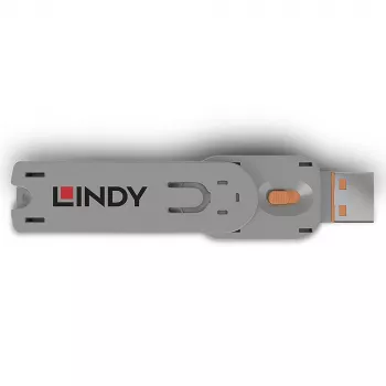 Lindy USB Type-A porttitulpan avain, oranssi