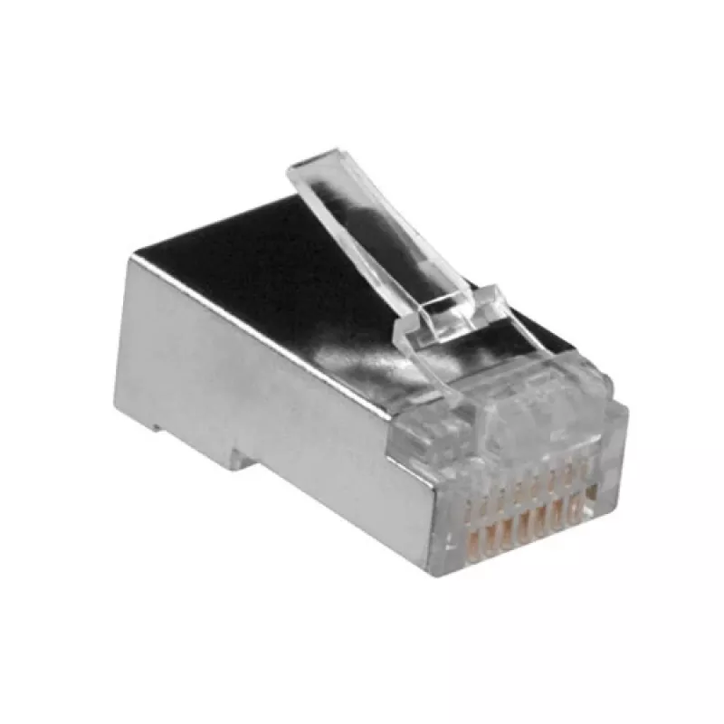 ACT RJ45 (8P/8C) suojattu modulaariliitin pyöreälle kaapelille säikeisillä johtimilla