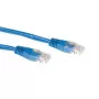 ACT sininen 2 metrin U/UTP CAT5E patch-kaapeli RJ45-liittimillä