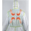 Suojahaalari Uvex 9871014 valkoinen 3XL