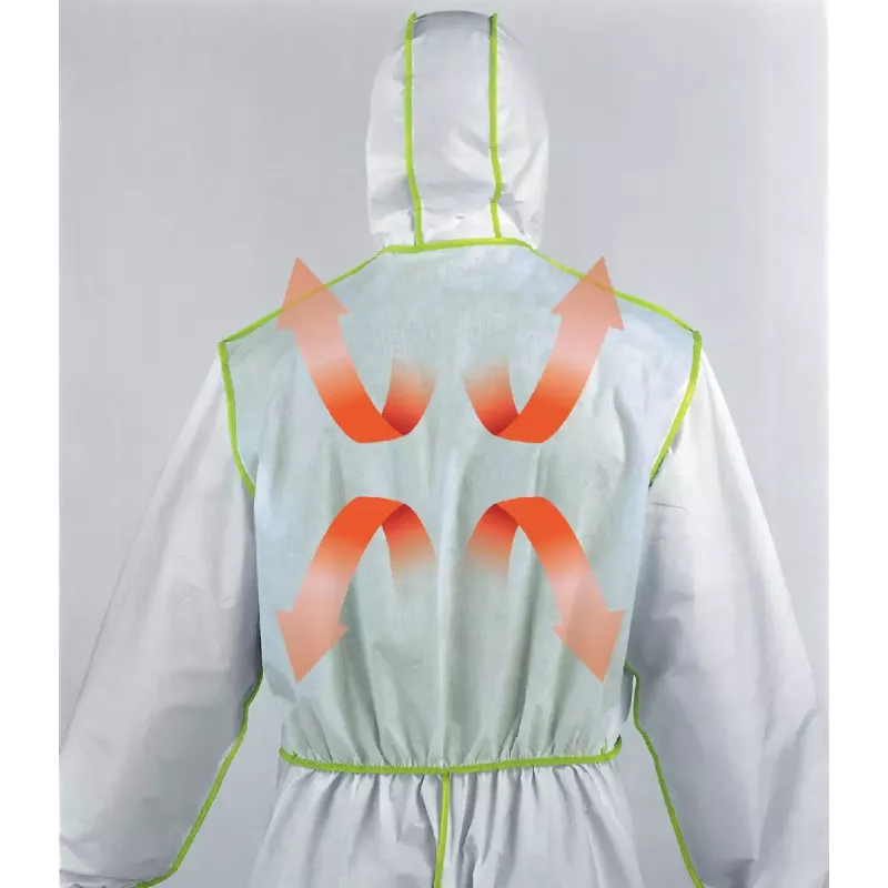 Suojahaalari Uvex 9871014 valkoinen 3XL