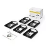 StarTech.com 5 kpl:n pakkaus – 2,5 tuuman SSD/HDD-asennusteline 3,5 tuuman asennuspaikkaan