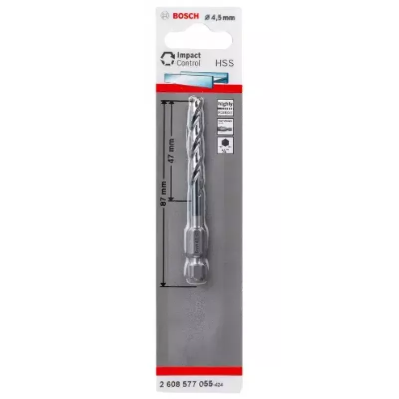 Kierrepora Bosch HSS 4,5 mm