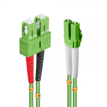 Lindy 46324 InfiniBand/kuitu-kaapeli 10 m 2x LC 2x SC vihreä
