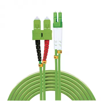 Lindy 46324 InfiniBand/kuitu-kaapeli 10 m 2x LC 2x SC vihreä