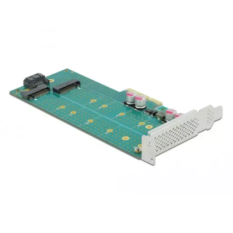 Laajennuskortti DeLOCK PCI Express x4 - M.2 Key B + M - matalaprofiili