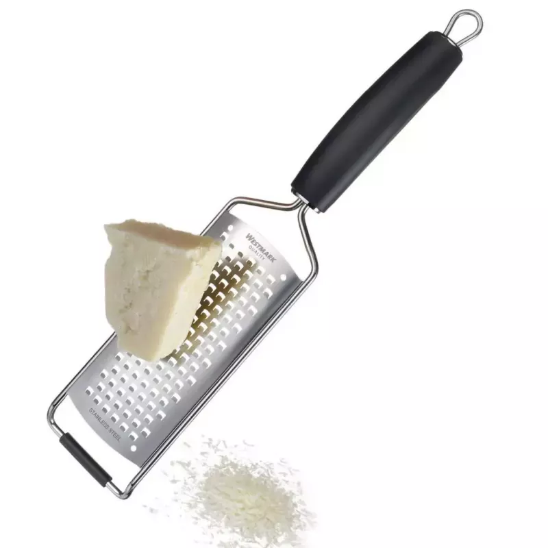 Westmark Technicus-Square raastinlevy, ruostumaton terä, musta TPE-kahva, 65×28×325 mm