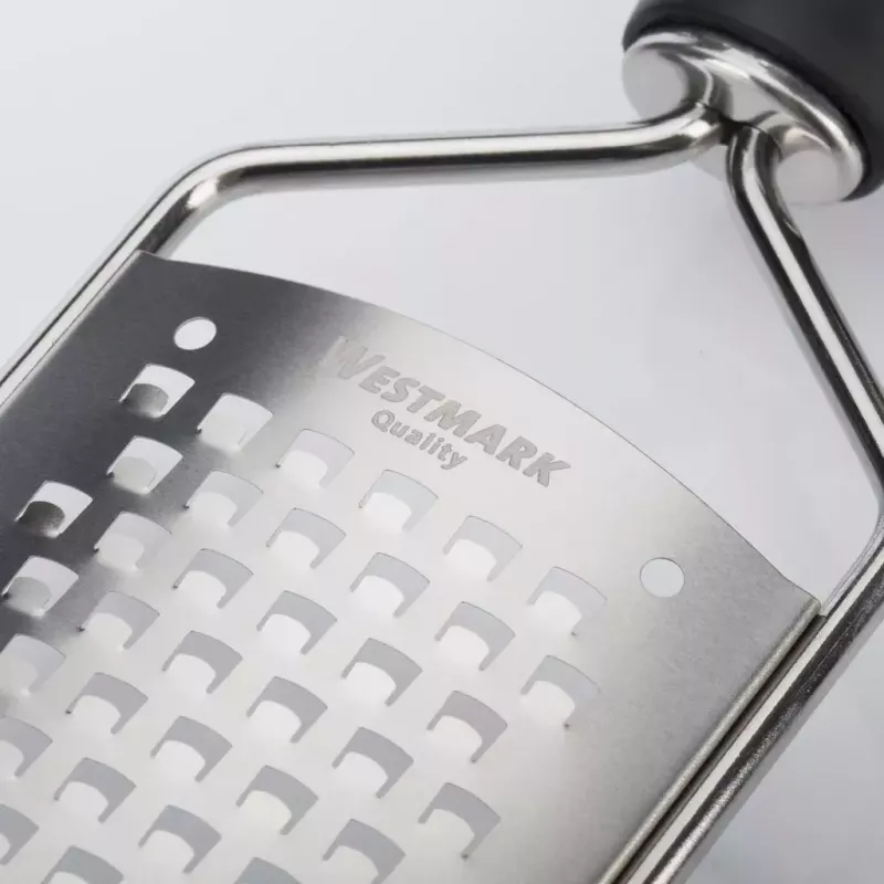 Westmark Technicus-Square raastinlevy, ruostumaton terä, musta TPE-kahva, 65×28×325 mm