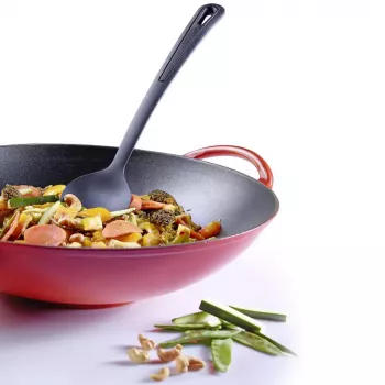Westmark Gentle Plus wok-lusikka, polyamidi, pituus 315 mm, leveys 72 mm, musta