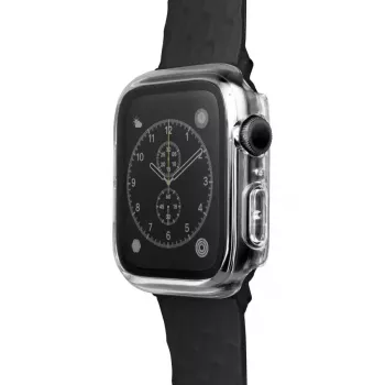 Älykellon kotelo LAUT Shield läpinäkyvä lasi polykarbonaatti PC Apple Watch 44/45mm