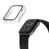 Älykellon kotelo LAUT Shield läpinäkyvä lasi polykarbonaatti PC Apple Watch 44/45mm