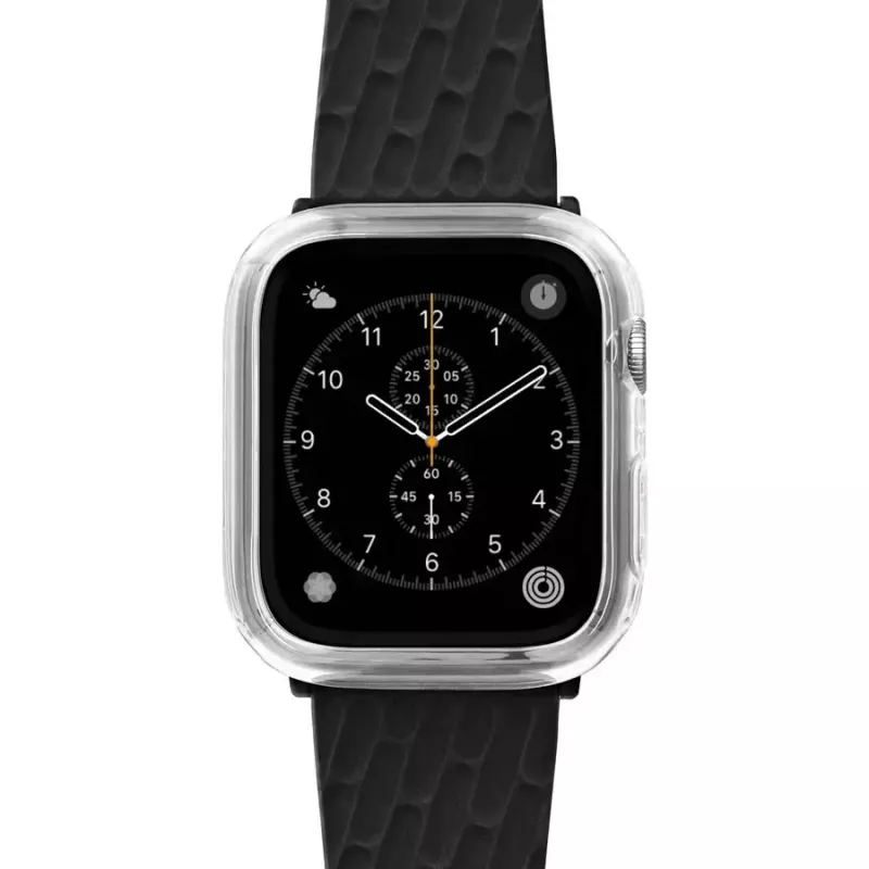 Älykellon kotelo LAUT Shield läpinäkyvä lasi polykarbonaatti PC Apple Watch 44/45mm