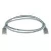 ACT harmaa 10 metriä LSZH U/UTP CAT6 datakeskuksen slimline-patchkaapeli vedonpoistolla ja RJ45-liittimillä