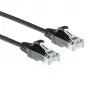 ACT DC9907 CAT6 U/UTP ohut verkkokaapeli, 7 m, musta