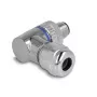 DeLOCK M12-liitin A-koodattu 4-napainen pistoke 90° kulma metalli