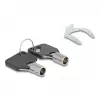 Lock Navilock 20973 teräs hopea 37mm x 22mm x 37mm