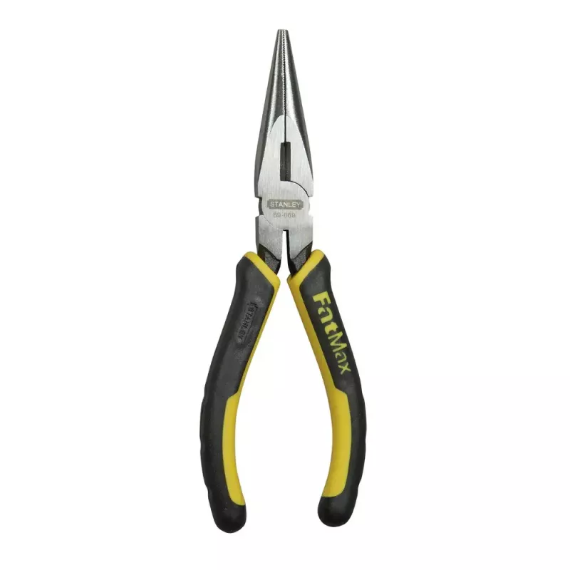 Kärkipihdit Stanley FATMAX 1/2 Round Nose Pliers musta keltainen