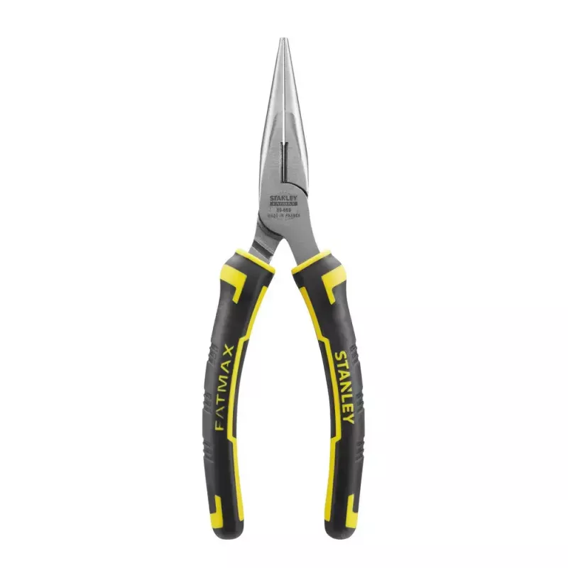 Kärkipihdit Stanley FATMAX 1/2 Round Nose Pliers musta keltainen