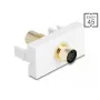 DeLOCK 90872 kaapeliadapteri Mini-DIN 4-napainen valkoinen