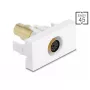 DeLOCK 90873 kaapeliadapteri Mini-DIN 6-napainen valkoinen