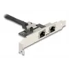 DeLOCK 95280 sisäinen RJ-45-adapteri Mini PCI Express 4 Gbit/s