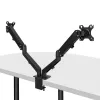Lindy 40708 näyttöteline / jalusta 68,6 cm (27 tuumaa) työpöytä musta
