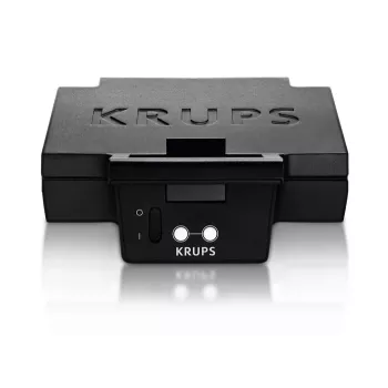 Voileipägrilli KRUPS FDK461, 850 W, musta, valmistaa 4 voileipää, 234×265×108 mm