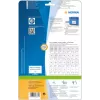 Itseliimautuva tulostintarra HERMA 8630 A4 105x148 mm