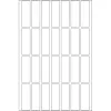 Yleisötarrat HERMA 13x40 mm valkoinen paperi matta käsinmerkintä