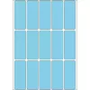 Yleisötarrat HERMA 2413 20x50 mm sininen paperi matta käsinmerkintä