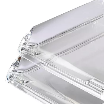 Rexel Nimbus kirjealusta kirkas, akryyli, läpinäkyvä, kirje, 270 x 320 x 60 mm, 270 mm, 320 mm