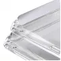 Rexel Nimbus kirjealusta kirkas, akryyli, läpinäkyvä, kirje, 270 x 320 x 60 mm, 270 mm, 320 mm