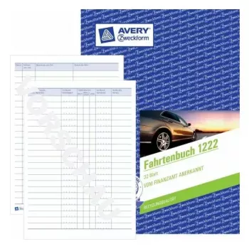 Avery 1222 rekisteripaperi