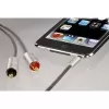 Hama 00080865 audiokaapeli 2 m 3,5 mm - 2 x RCA hopea