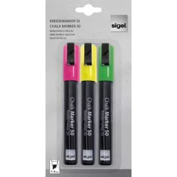 Sigel GL182 merkki kiilakärki vihreä pinkki keltainen
