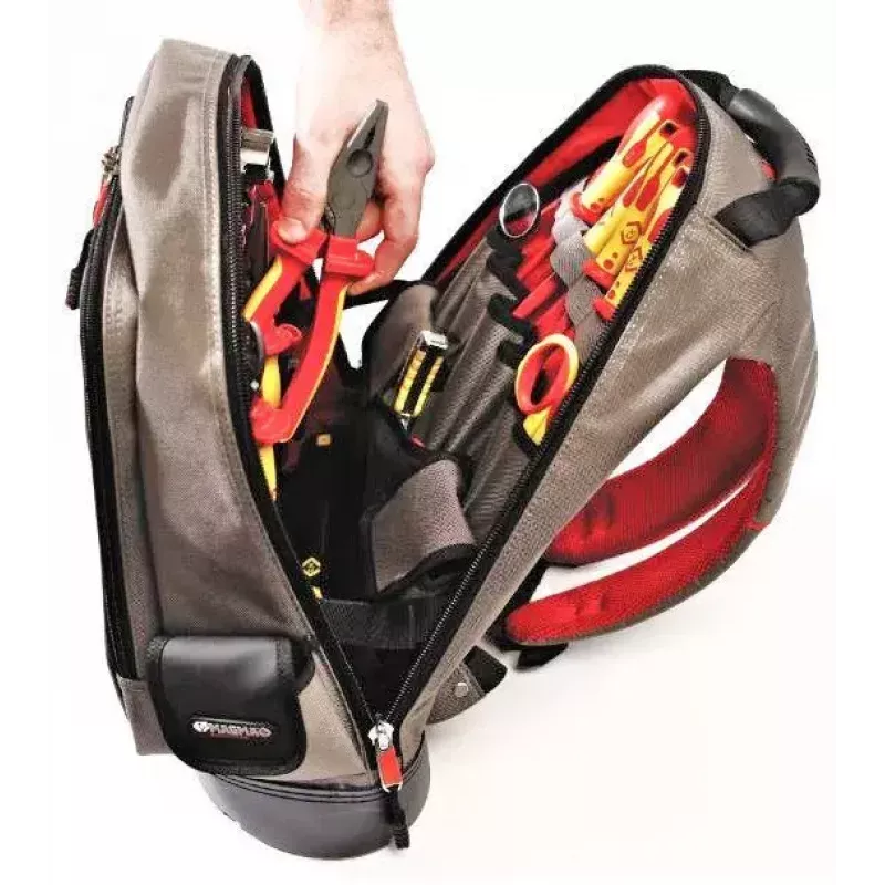 C.K Tools MA2635 reppu musta harmaa punainen