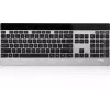 Näppäimistö Rapoo E9270P RF langaton QWERTZ saksa musta hopea
