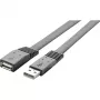USB-kaapeli Renkforce RF-4096101 3m USB 2.0 musta
