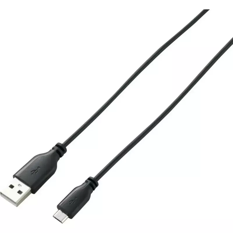 USB 2.0 -datakaapeli Renkforce RF-4032111, USB A - Micro-USB B, 1 m, musta