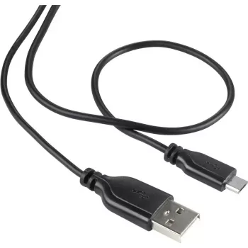 USB 2.0 -datakaapeli Renkforce RF-4032111, USB A - Micro-USB B, 1 m, musta