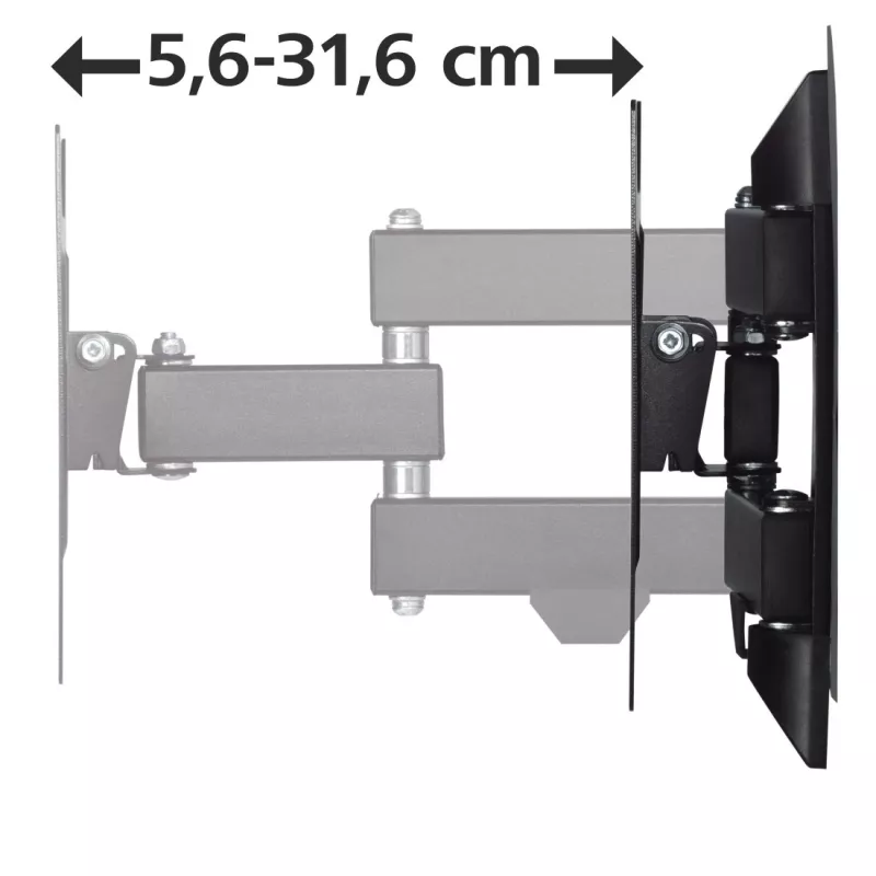 Hama 00118101 TV-seinäteline 121,9 cm (48 tuumaa) musta